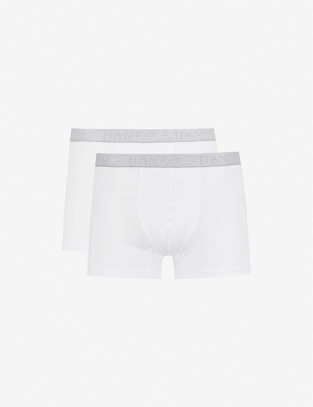 HANRO Pack Of Two Cotton Essentials Stretch-cotton Trunks 3 HANRO Pack Of Two Cotton Essentials Stretch-cotton Trunks
