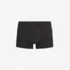 HANRO Elasticated Slim-fit Stretch-cotton Trunks 2 HANRO Elasticated Slim-fit Stretch-cotton Trunks -Gentlemen Style Shop 102 1000262 73086 BLACK M