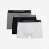 Emporio Armani Pack Of Three Logo Slim-fit Cotton Briefs -Gentlemen Style Shop 102 3002168 CC7171113572910 WHITEBLACKGREY ALT10