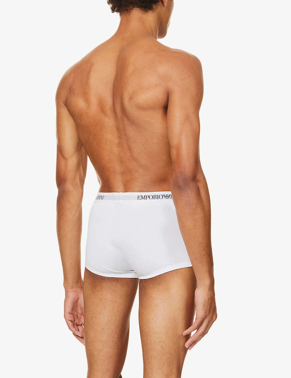 Emporio Armani Slim-fit Stretch-cotton Trunks Pack Of Three 6 Emporio Armani Slim-fit Stretch-cotton Trunks Pack Of Three - Image 5