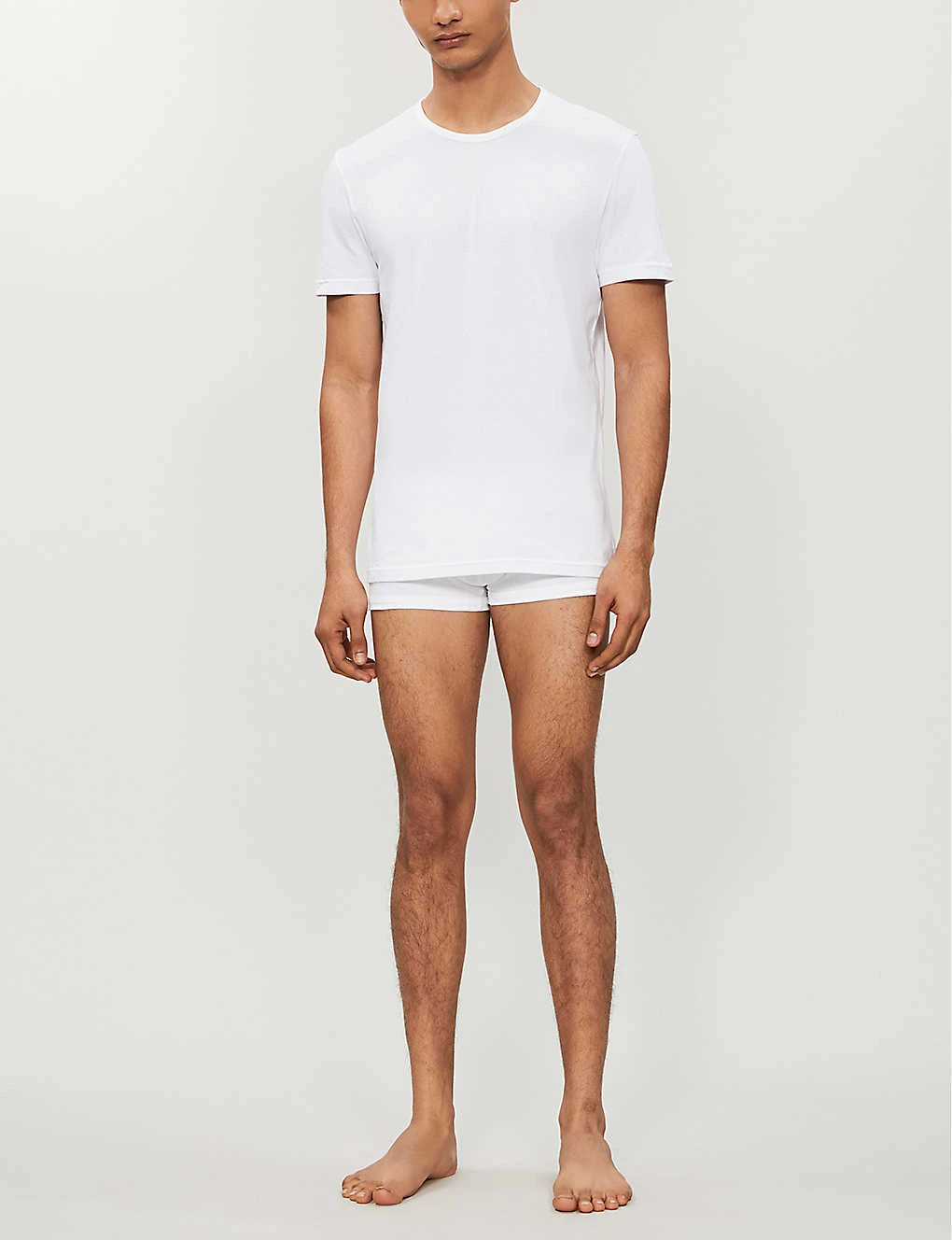 Emporio Armani Pack Of Two Crewneck Cotton-jersey T-shirts 4 Emporio Armani Pack Of Two Crewneck Cotton-jersey T-shirts - Image 2