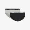 Emporio Armani Pack Of Two Slim-fit Stretch-cotton Briefs -Gentlemen Style Shop 102 3004825 CC71711132103320 BLACKGREY ALT10