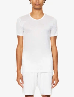 Crew-neck Cotton T-shirt 11 Crew-neck Cotton T-shirt -Gentlemen Style Shop 102 85418922 252812501 WHITE ALT02