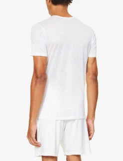 Crew-neck Cotton T-shirt 12 Crew-neck Cotton T-shirt -Gentlemen Style Shop 102 85418922 252812501 WHITE ALT03