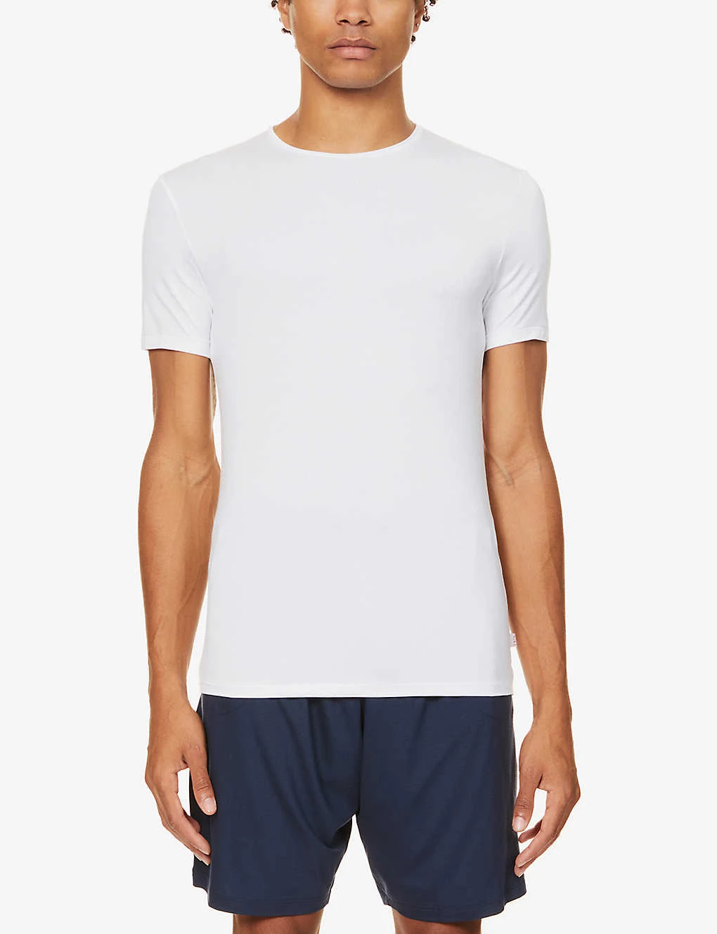 Crewneck Modal T-shirt 6 Crewneck Modal T-shirt - Image 4