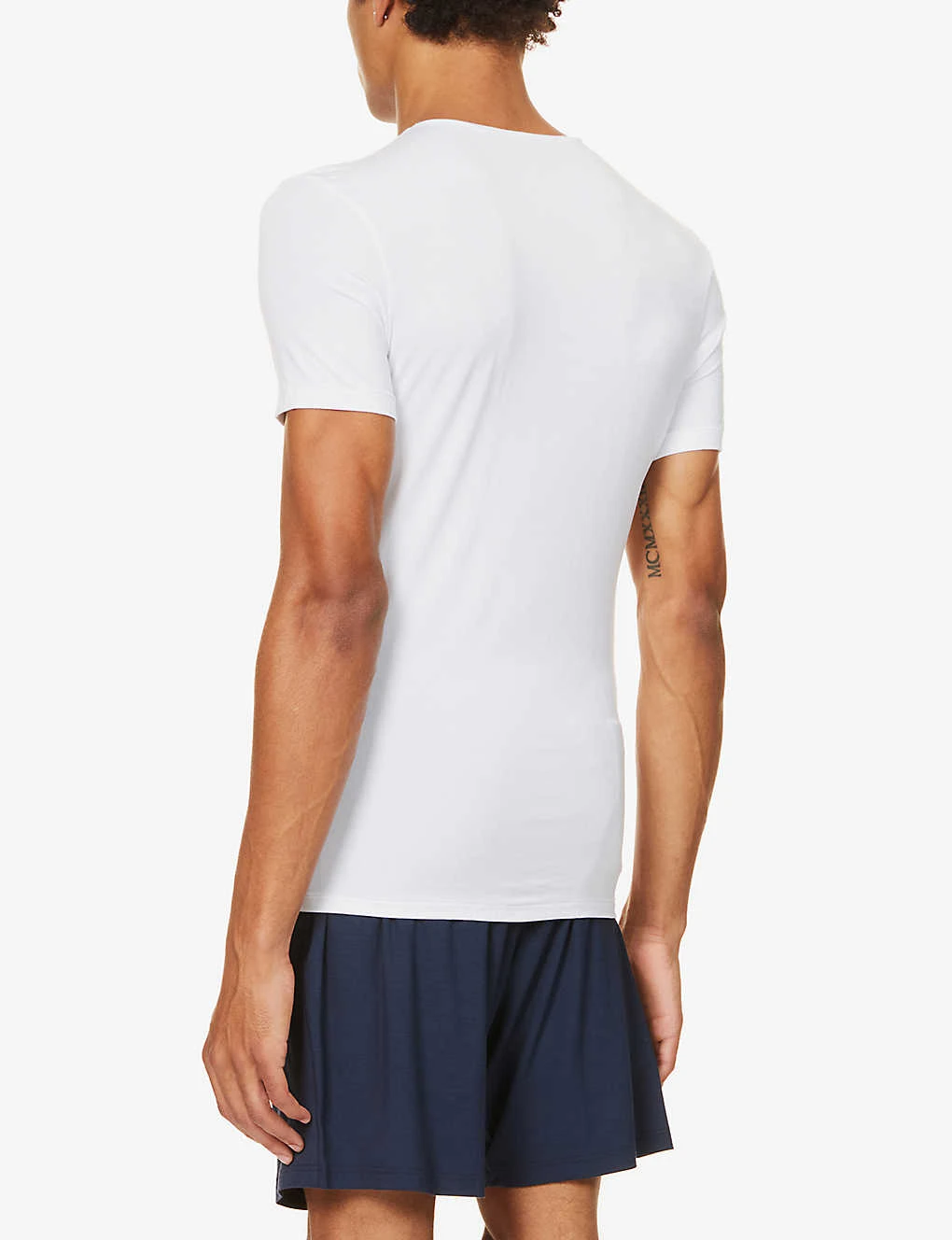 Crewneck Modal T-shirt 7 Crewneck Modal T-shirt - Image 5