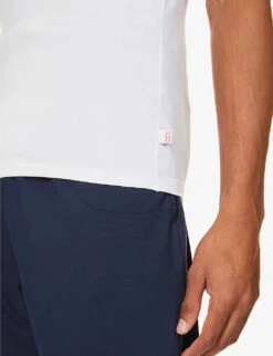 Crewneck Modal T-shirt 13 Crewneck Modal T-shirt -Gentlemen Style Shop 102 89001966 8007ALEX001WHI WHITE ALT04