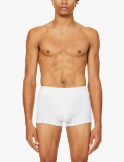 Regular-fit Modal Trunks -Gentlemen Style Shop 102 89001966 8567ALEX001WHI WHITE ALT02