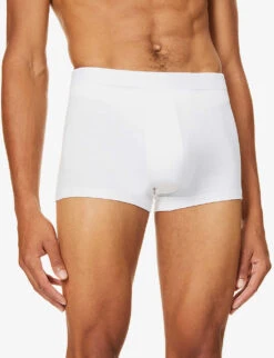 Regular-fit Modal Trunks -Gentlemen Style Shop 102 89001966 8567ALEX001WHI WHITE ALT04