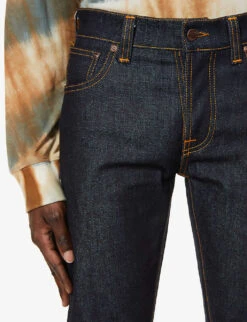 Nudie Jeans Grim Tim Straight Jeans -Gentlemen Style Shop 362 2001268 113111 DRYTRUENAVY ALT04