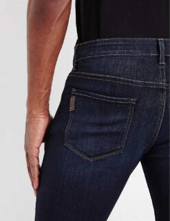 Paige Federal Slim-fit Straight-leg Stretch-denim Jeans -Gentlemen Style Shop 362 3002369 M653521 CELLAR ALT05