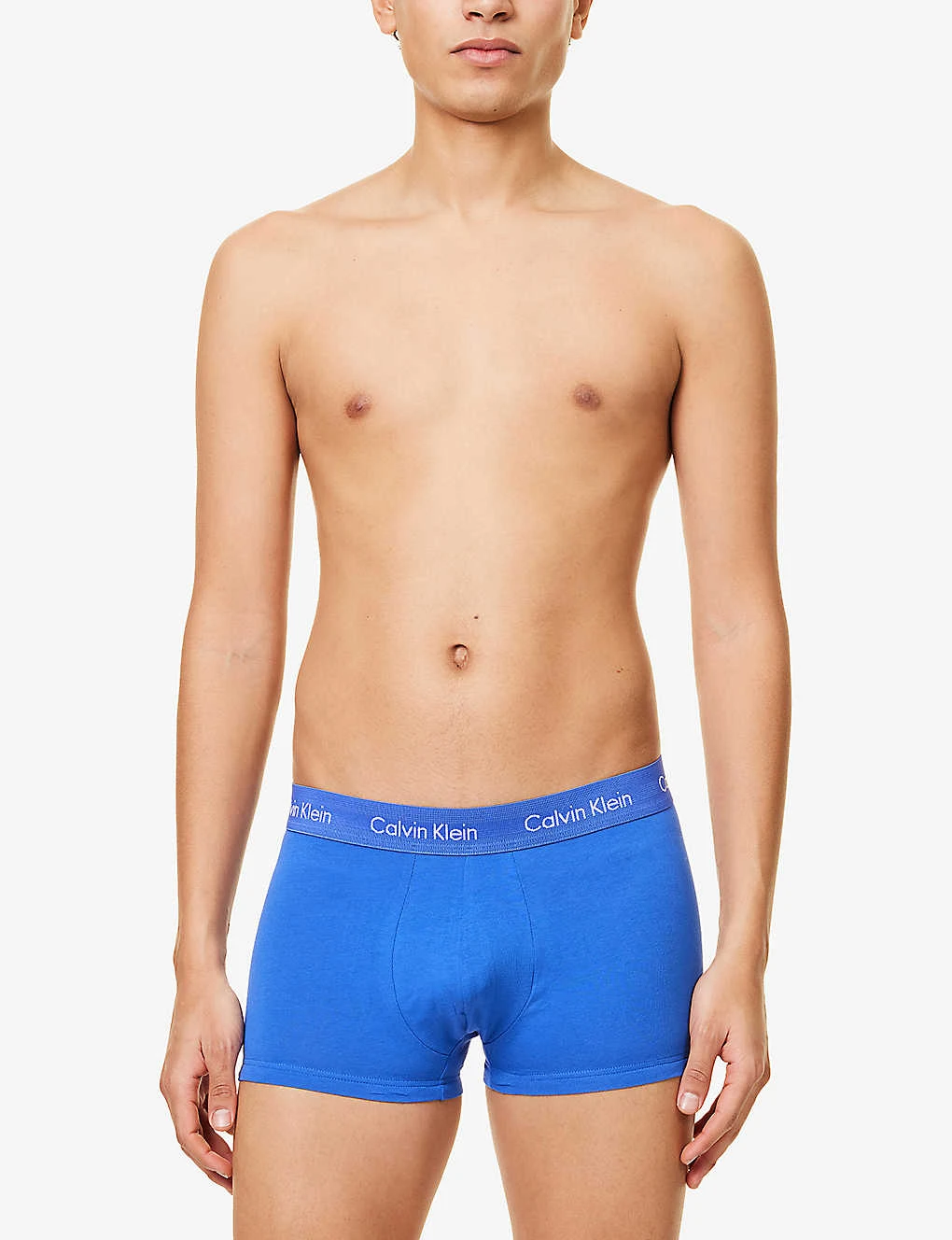 Calvin Klein Cotton Stretch Low-rise Cotton Trunks Pack Of Three 4 Calvin Klein Cotton Stretch Low-rise Cotton Trunks Pack Of Three - Image 2