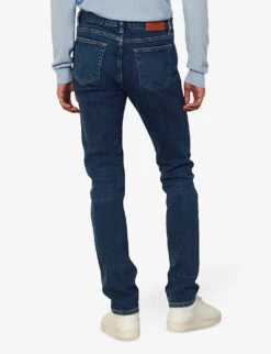 Sandro Slim-fit Tapered Stretch-denim Jeans 9 Sandro Slim-fit Tapered Stretch-denim Jeans -Gentlemen Style Shop 74 10081 SHPJE00120 DENIMJEAN ALT03