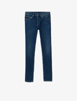Sandro Slim-fit Tapered Stretch-denim Jeans