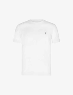 AllSaints Tonic Crewneck Cotton-jersey T-shirt