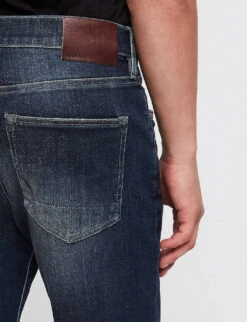 AllSaints Rex Slim-fit Jeans -Gentlemen Style Shop 948 10136 ME029P INDIGO ALT03
