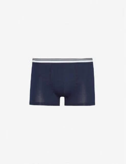 Pure Comfort Classic-fit Stretch-cotton Trunks