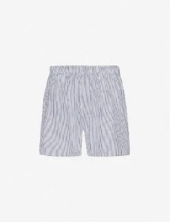 Sunspel Pinstripe Relaxed-fit Cotton Boxer Shorts