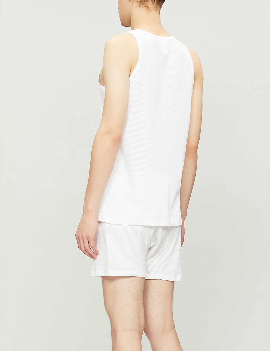 Sunspel Q82 Superfine Cotton-jersey Vest 6 Sunspel Q82 Superfine Cotton-jersey Vest - Image 4