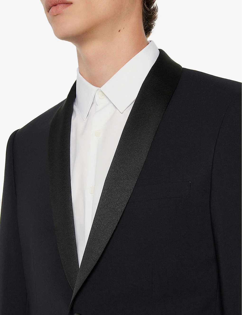 Sandro Shawl-collar Wool Tuxedo Jacket 7 Sandro Shawl-collar Wool Tuxedo Jacket - Image 5