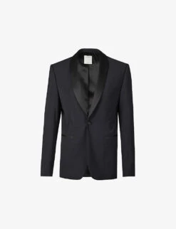 Sandro Shawl-collar Wool Tuxedo Jacket