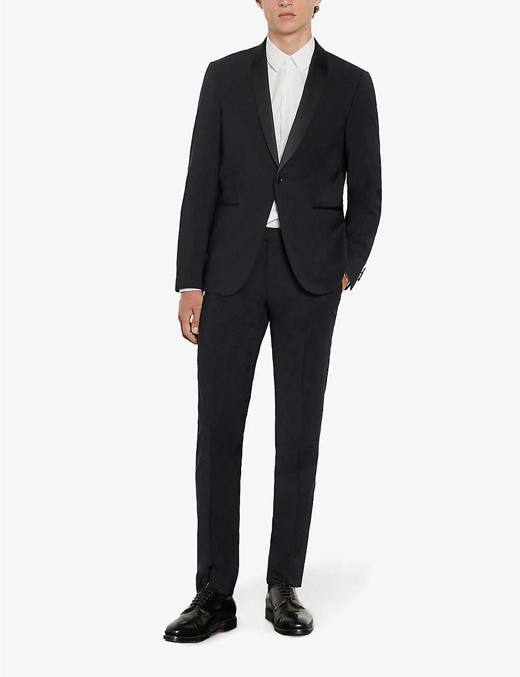 Sandro Shawl-collar Wool Tuxedo Jacket 4 Sandro Shawl-collar Wool Tuxedo Jacket - Image 2
