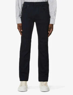 Paige Federal Straight-leg Slim-fit Stretch-denim Jeans -Gentlemen Style Shop R00082317 INKWELL ALT02