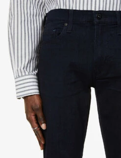 Paige Federal Straight-leg Slim-fit Stretch-denim Jeans -Gentlemen Style Shop R00082317 INKWELL ALT04