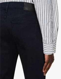 Paige Federal Straight-leg Slim-fit Stretch-denim Jeans -Gentlemen Style Shop R00082317 INKWELL ALT05
