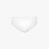HANRO Natural Function Stretch-jersey Briefs -Gentlemen Style Shop R00103164 WHITE ALT10