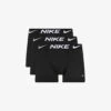 Nike Pack Of Three Everyday Stretch-cotton Jersey Micro Trunks 2 Nike Pack Of Three Everyday Stretch-cotton Jersey Micro Trunks -Gentlemen Style Shop R03652207 BLACK M