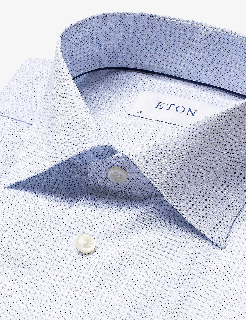 ETON Business Point-collar Contemporary-fit Cotton-poplin Shirt 8 ETON Business Point-collar Contemporary-fit Cotton-poplin Shirt - Image 6