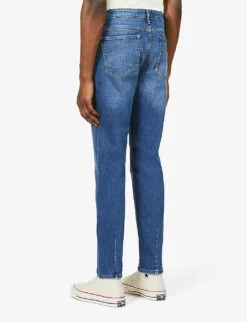 NEUW Iggy Slim-fit Skinny Organic Stretch-denim Jeans 11 NEUW Iggy Slim-fit Skinny Organic Stretch-denim Jeans -Gentlemen Style Shop R03715142 CAVE ALT02