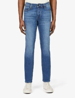NEUW Iggy Slim-fit Skinny Organic Stretch-denim Jeans 9 NEUW Iggy Slim-fit Skinny Organic Stretch-denim Jeans -Gentlemen Style Shop R03715142 CAVE M
