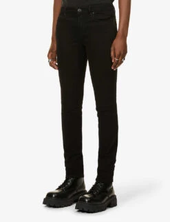 True Religion Tony Skinny-leg Mid-rise Stretch-denim Jeans -Gentlemen Style Shop R03719657 BODYRINSEBLACK ALT02