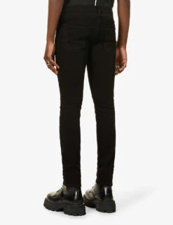 True Religion Tony Skinny-leg Mid-rise Stretch-denim Jeans -Gentlemen Style Shop R03719657 BODYRINSEBLACK ALT03
