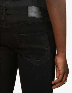 True Religion Tony Skinny-leg Mid-rise Stretch-denim Jeans -Gentlemen Style Shop R03719657 BODYRINSEBLACK ALT05