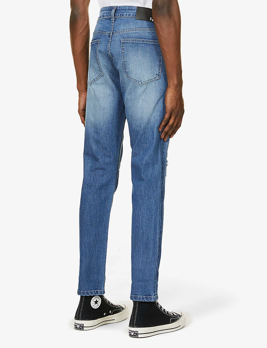 Busted Biker Ripped Slim-fit Jeans 6 Busted Biker Ripped Slim-fit Jeans - Image 4