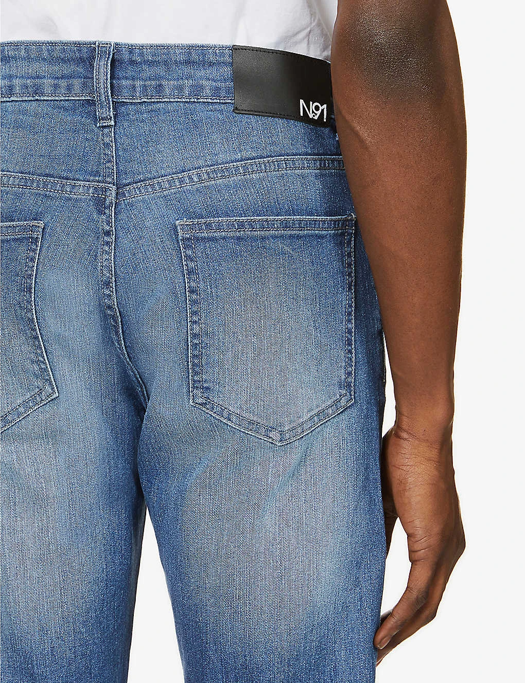 Busted Biker Ripped Slim-fit Jeans 8 Busted Biker Ripped Slim-fit Jeans - Image 6