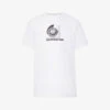 Ammonite Graphic-print Cotton-jersey T-shirt 1 Ammonite Graphic-print Cotton-jersey T-shirt -Gentlemen Style Shop R03752938 WHITE M