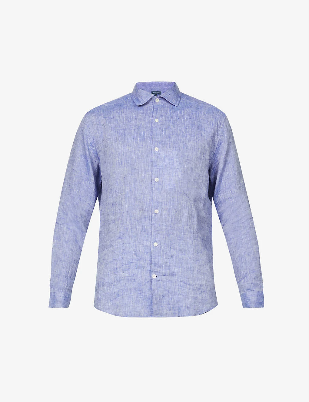 Antonio Regular-fit Cutaway-collar Linen Shirt 3 Antonio Regular-fit Cutaway-collar Linen Shirt