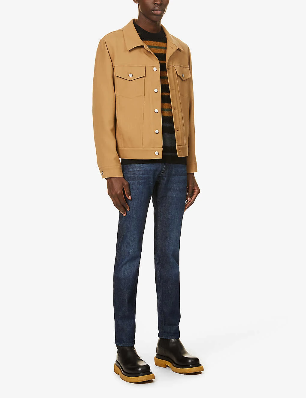 Boss Mid-rise Tapered Stretch-denim Jeans 4 Boss Mid-rise Tapered Stretch-denim Jeans - Image 2