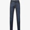 Boss Mid-rise Tapered Stretch-denim Jeans 2 Boss Mid-rise Tapered Stretch-denim Jeans -Gentlemen Style Shop R03786133 NAVY M