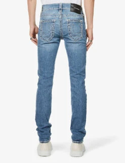 True Religion Rocco Slim-fit Skinny-leg Stretch-denim Jeans -Gentlemen Style Shop R03791056 STARGAZING ALT03