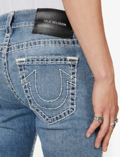 True Religion Rocco Slim-fit Skinny-leg Stretch-denim Jeans -Gentlemen Style Shop R03791056 STARGAZING ALT05