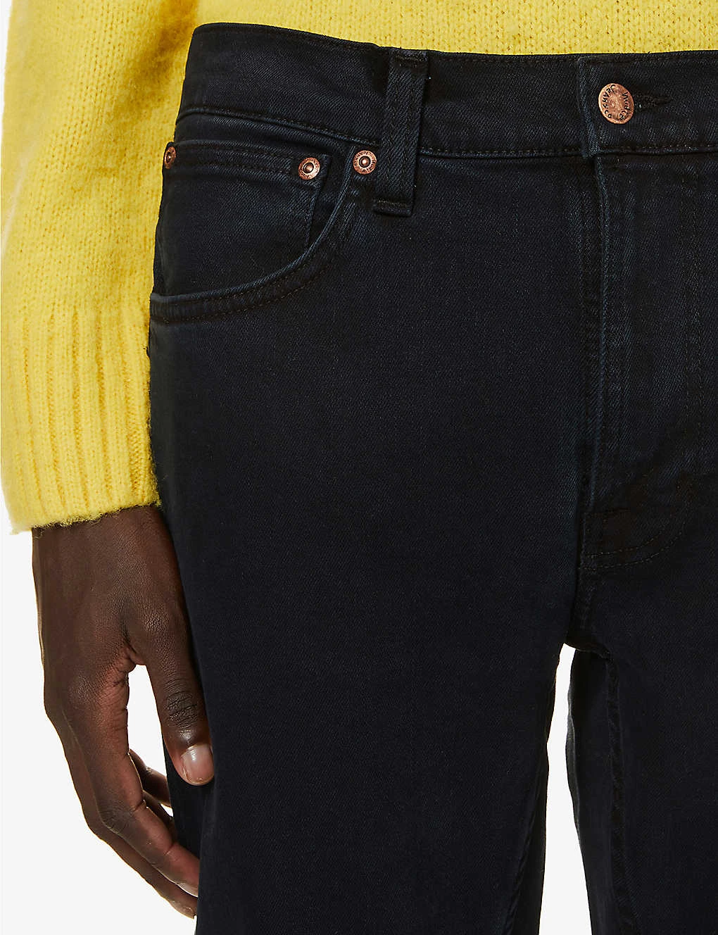 Nudie Jeans Lean Dean Slim-fit Tapered Stretch-denim Jeans 7 Nudie Jeans Lean Dean Slim-fit Tapered Stretch-denim Jeans - Image 5