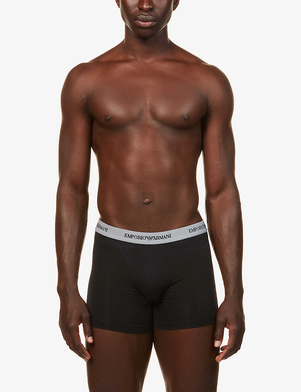 Emporio Armani Pack Of Two Logo-embellished Stretch-cotton Boxers 4 Emporio Armani Pack Of Two Logo-embellished Stretch-cotton Boxers - Image 2