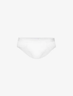 Jack Branded-waistband Stretch-cotton Briefs