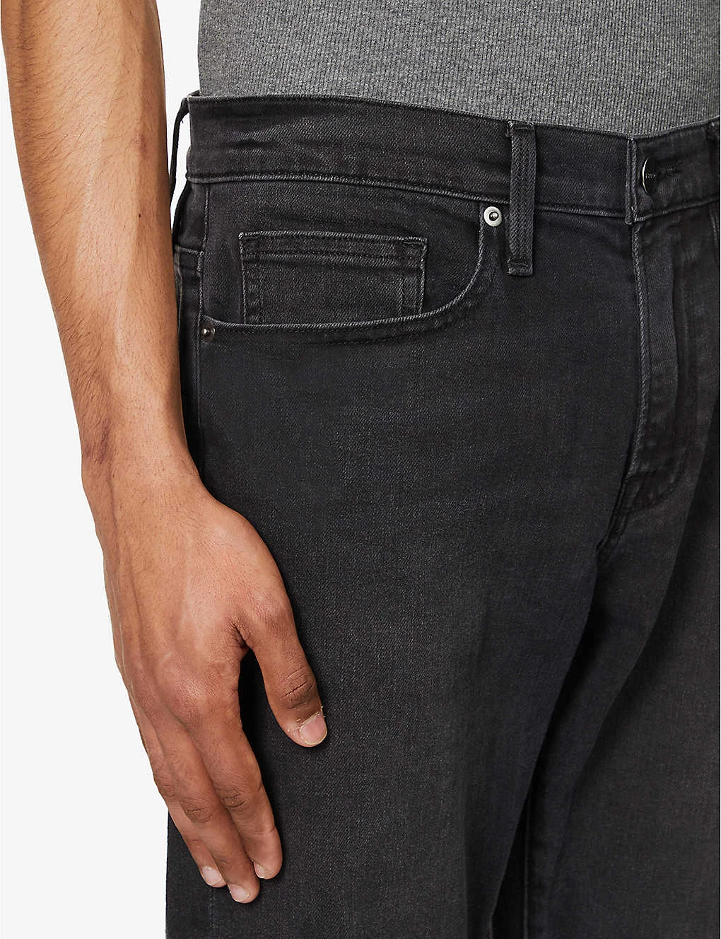 FRAME L’Homme Slim-fit Stretch-denim Jeans 7 FRAME L’Homme Slim-fit Stretch-denim Jeans - Image 5