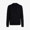AllSaints Brace Logo-embroidered Cotton Hoody